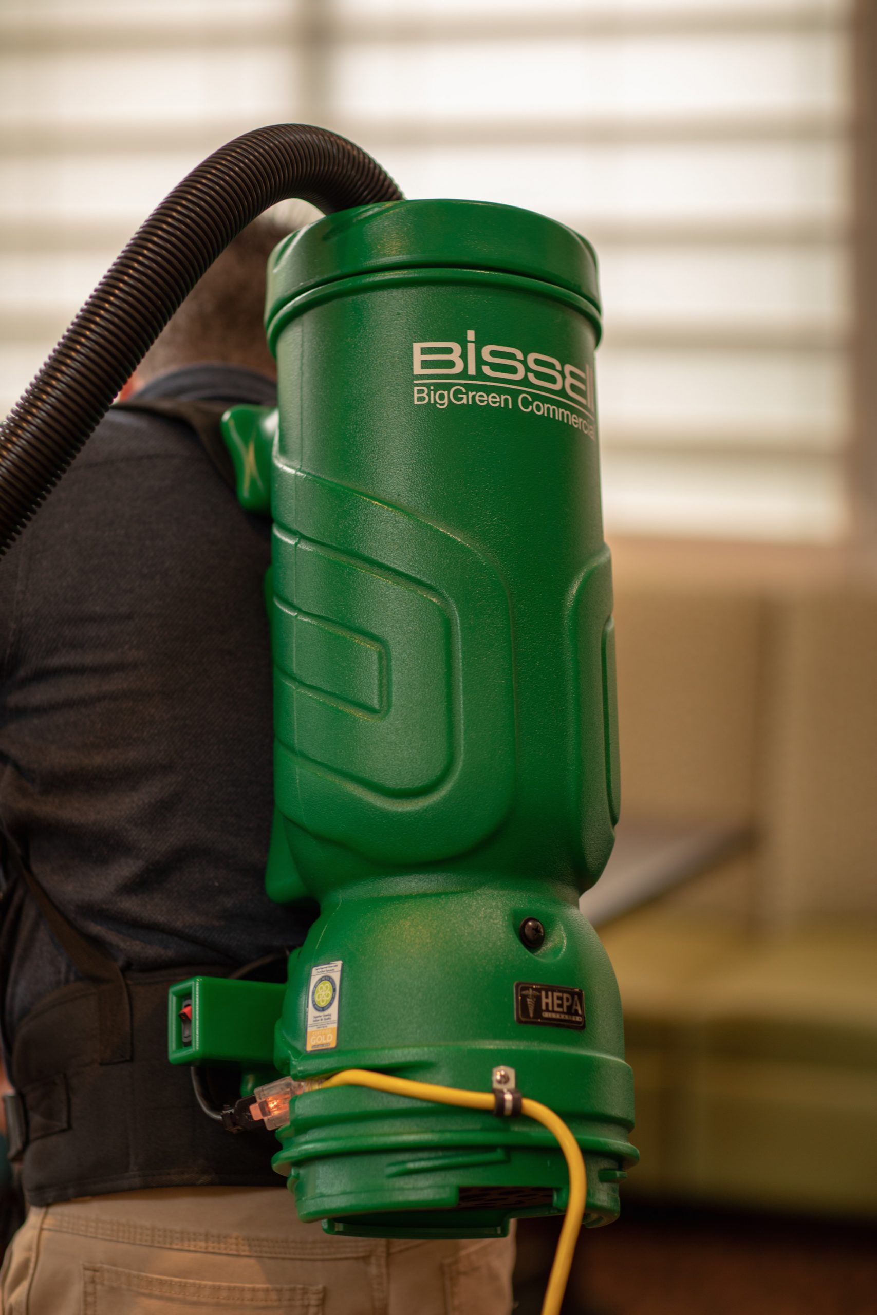 BGBP06H 6Quart Backpack Vacuum, Advance Filtration Bermuda